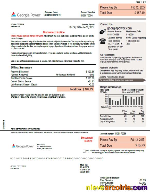 USA Georgia Power, version 2